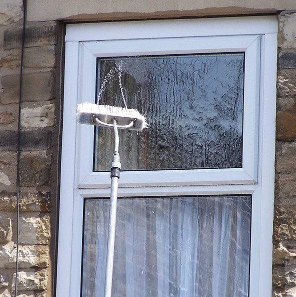 Pure water window cleaning in Teesside